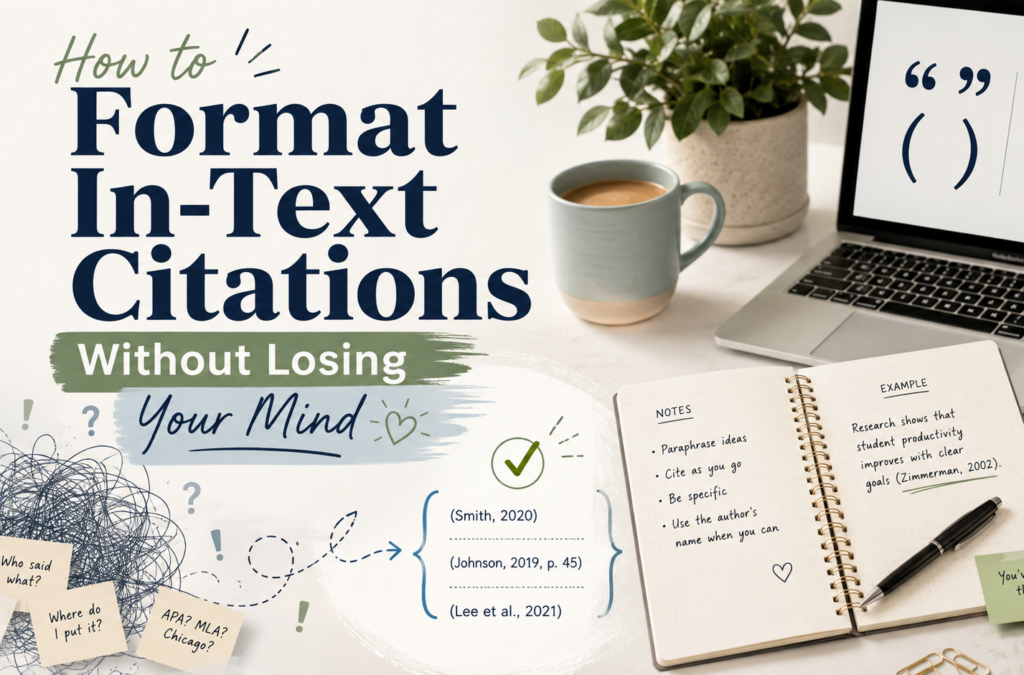 How to Format In-Text Citations Without Losing Your Mind
