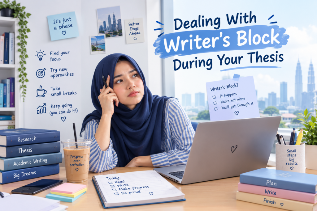 writer's block during your thesis