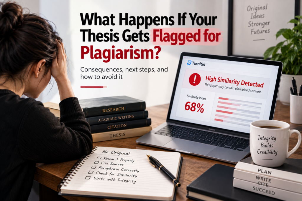 thesis flagged for plagiarism