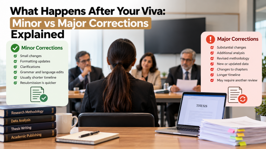 Minor vs Major Corrections