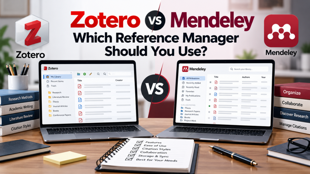 Zotero vs Mendeley